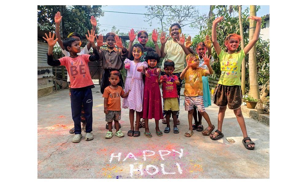 Holi Celebration at DMWSC and Field Areas